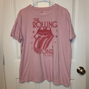 The Rolling Stones Pink Women’s Shirt